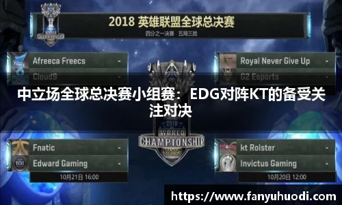 中立场全球总决赛小组赛：EDG对阵KT的备受关注对决